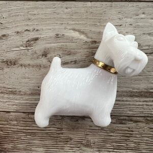 Vintage Avon Full Bottle Queen Of Scots White Scottie Dog "Somewhere" Cologne